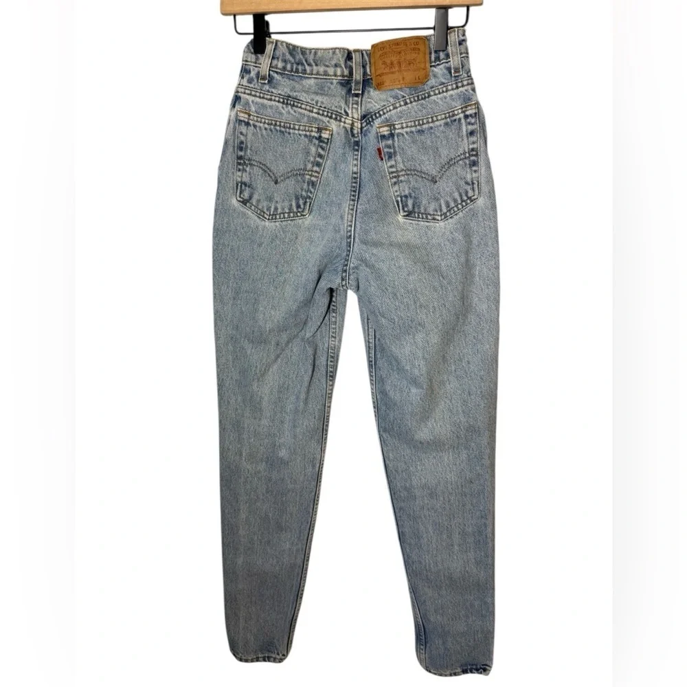VTG Levi's 512 Jeans (1996) Womens Slim Fit Original Tapered Leg High Rise Sz 7L